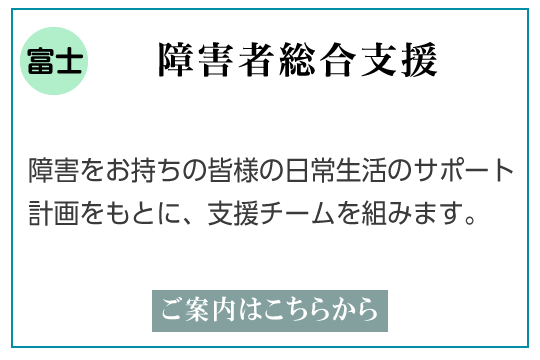 富士市の総合支援ご説明